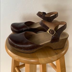Dansko Sam Vintage Teak Mary Jane